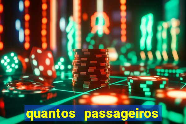 quantos passageiros cabem em um navio de cruzeiro